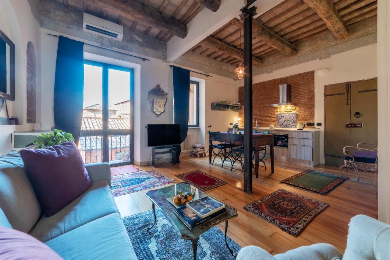 רומא Trastevere Elegant Apartment מראה חיצוני תמונה