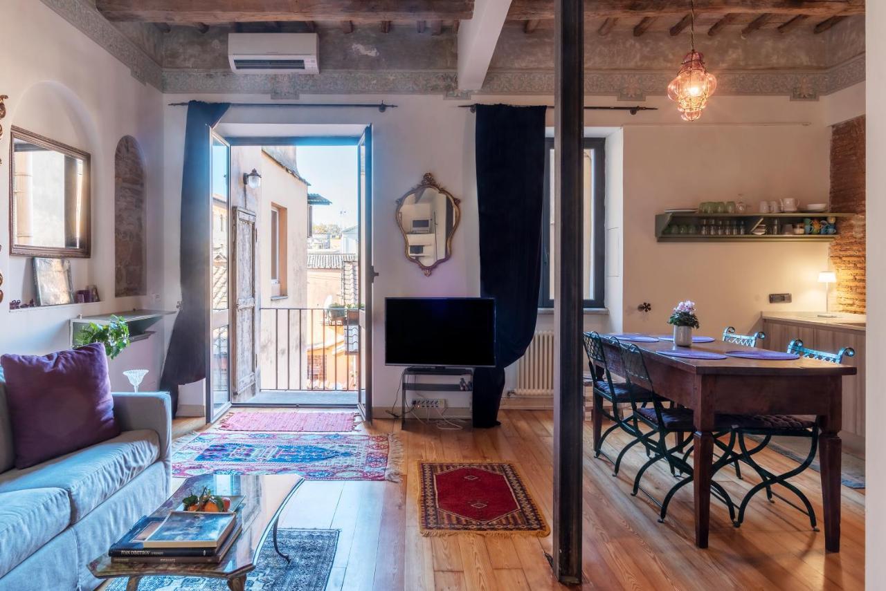 רומא Trastevere Elegant Apartment מראה חיצוני תמונה