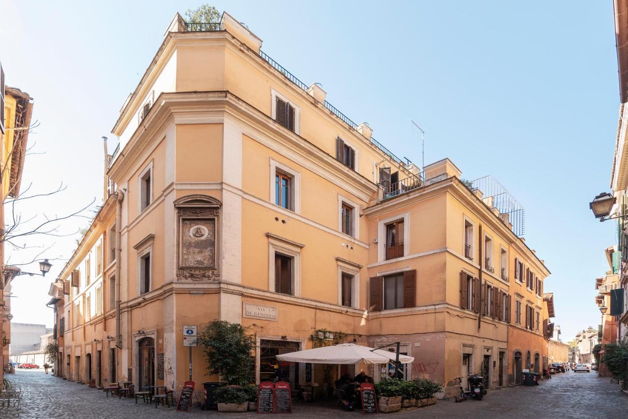 רומא Trastevere Elegant Apartment מראה חיצוני תמונה